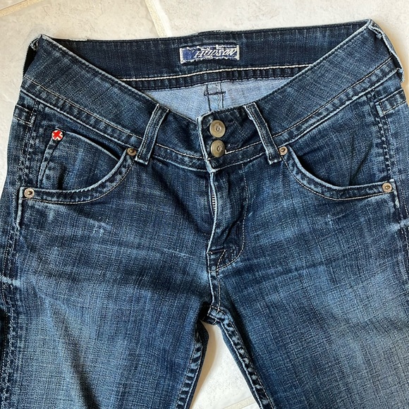 Hudson Signature Flap Pocket Bootcut Stretch Jeans in size 27 - Picture 3 of 7